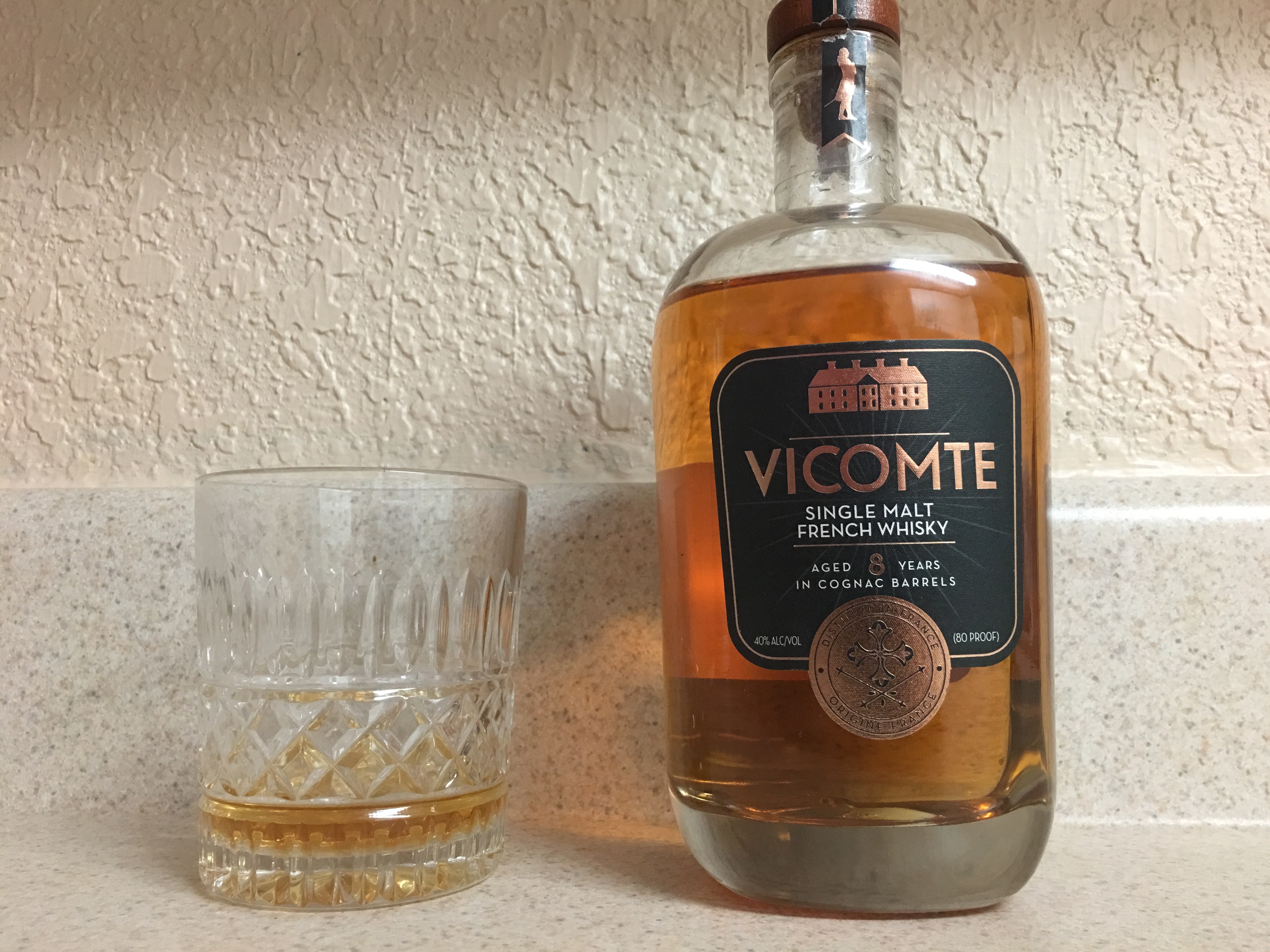 Vicomte French Whiskey Single Malt