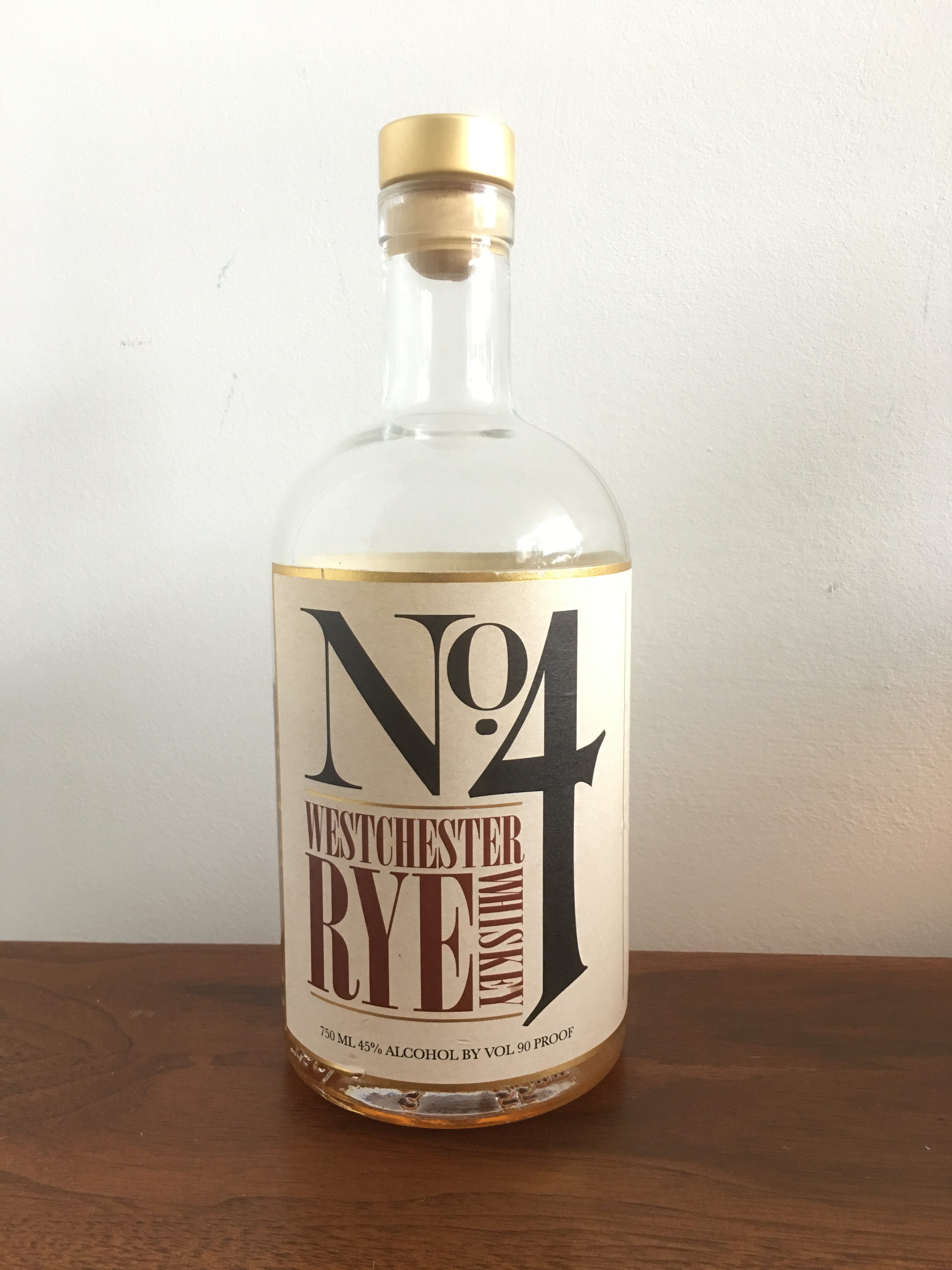 No. 4 Westchester Rye Whiskey