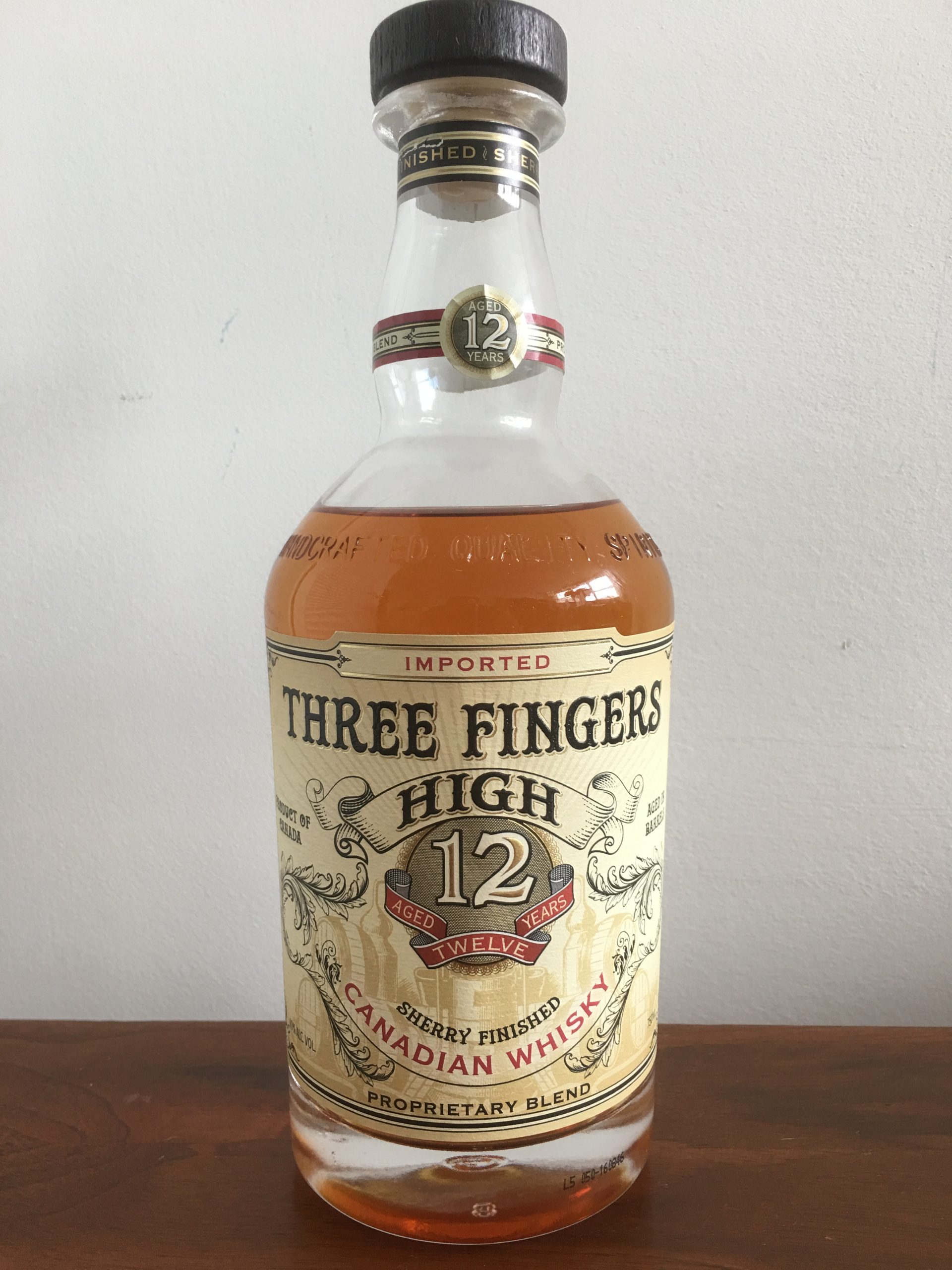 Three Fingers High Whiskey 12 Year Old