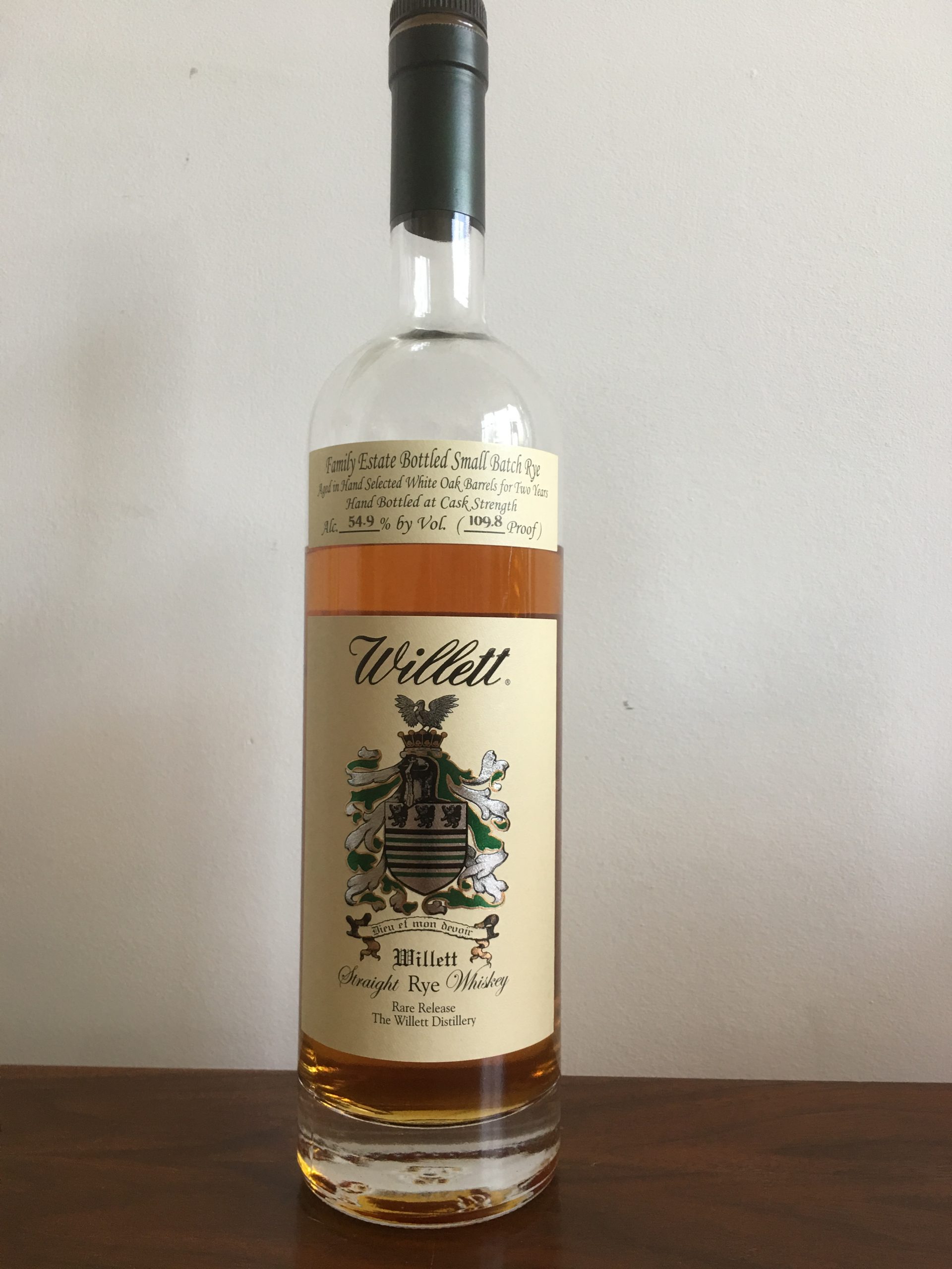 Willet Straight Rye Whiskey