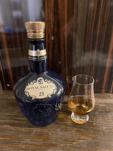 royal salute 21 blue bottle only price