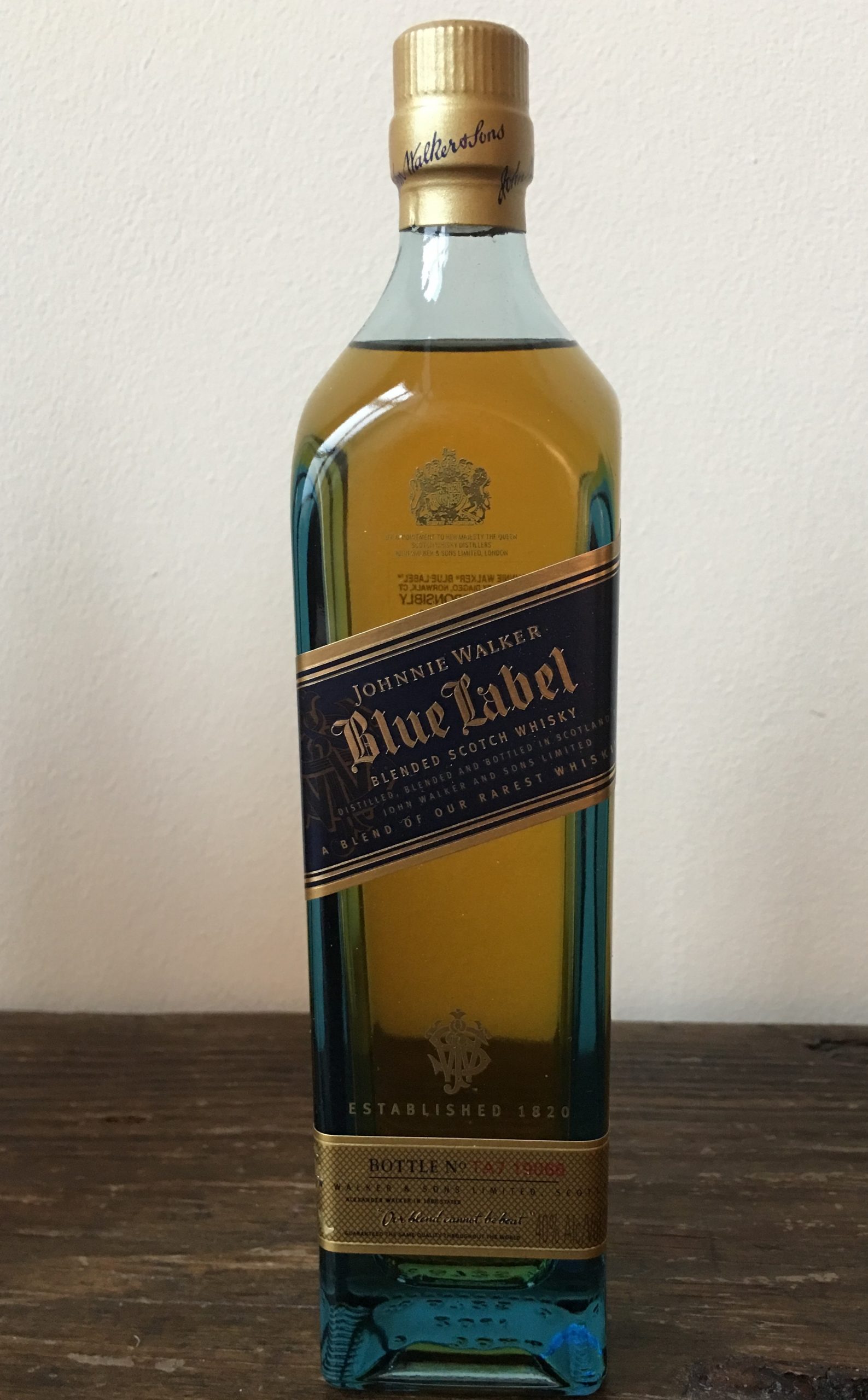 Johnnie Walker Blue 200ml NYC Whiskey Review